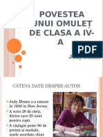 Povestea Unui Omuleț de Clasa A IV-A