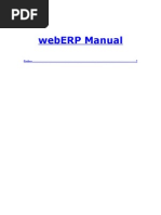 Download WebERP Manual Installation  Configuration by Zahid Ali Khan SN31759673 doc pdf