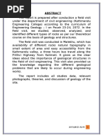 Download Geology Malekhu Field Report by Bik lwl SN317601016 doc pdf