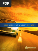 2016 Used Car Market Report (Manheim)