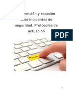 Prevención y Reacción Ante Incidentes de Seguridad.