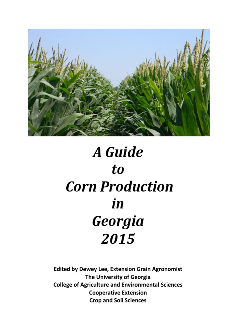 2015 Corn Production Guide Plant Nutrition Fertilizer