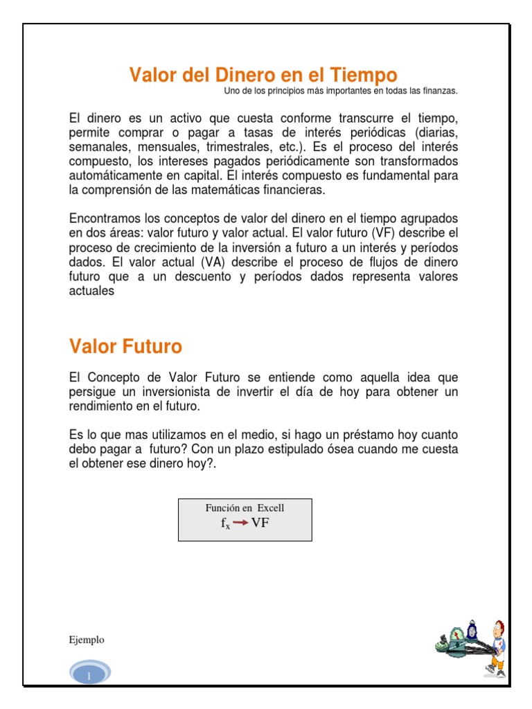 Valor del Dinero en el Tiempo | PDF | Interés | Tasas de interés