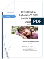 Ortodoncia en Niños Con Síndrome de Down