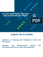 003-Active Directory Backup and Disaster Recovery.ppt