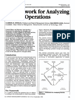 A Framework for Analyzing Servic