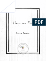 Alfonso Letelier - Piezas para Piano