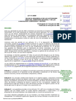 Ley #26505 PDF