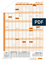 Calendario Escolar Mapa 2016 17 PDF