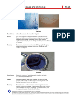 PAINT DEFECTS (Sags and Skinning) 1565: Sags/runs Description: Cause