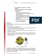 Educacion Ambiental Lectura 2009