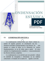 Condensación Estática de Estructuras