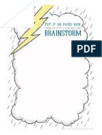 Brainstorm Printable From TheFlourishingAbode PDF