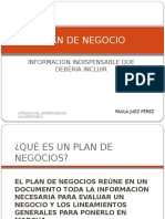 Plan de Negocios