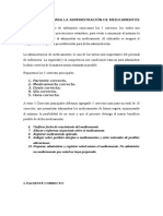 10 Correctos para La Administración de Medicamentos