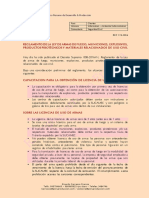 REGLAMENTO DE LA LEY DE ARMAS DE FUEGO, MUNICIONES, EXPLOSIVOS, PRODUCTOS PIROTÉCNICOS Y MATERIALES RELACIONADOS DE USO CIVIL - Ricardo Carrasco Francia