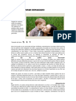 Padres Que Aman Demasiado - Resumen PDF