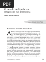 Integração Sul Americana