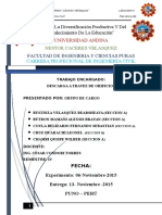 3er Informe de Fluidos Descarga a Travez de Orificios