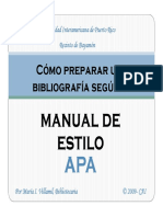 Manual de Estilo Apa