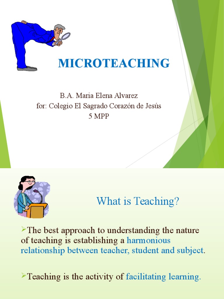 Microteaching in Nursing Education | PDF | Learning | Teachers