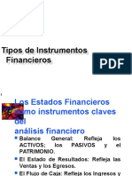 Diap.maestra Tipos de Instrumentos Financieros