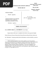 Embriz v. Eighth District Electronic, 10th Cir. (2014)