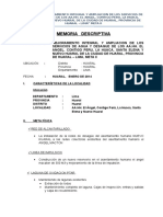 MEMO. DESC.