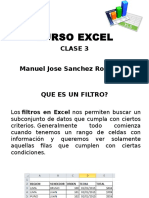 Clase de excel