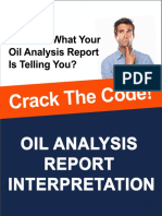 Oil Analysis Report Interpretation