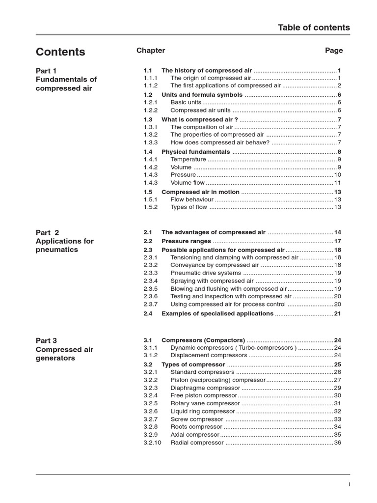 Compressed Air Compendium PDF | PDF | Atmospheric Pressure | Fluid Dynamics