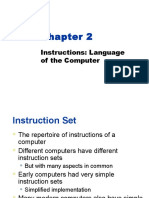 Chapter 2:instructions: Language of The Computer