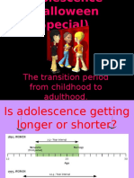 The Transition Period From Childhood To Adulthood