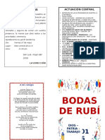 Bodas de Rubí