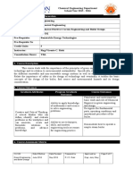 Syllabus of Green Engineering and Boiler Design