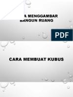 Slide Membuat Kubus