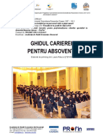 Ghidul Carierei Pentru Absolventi - PROFIN