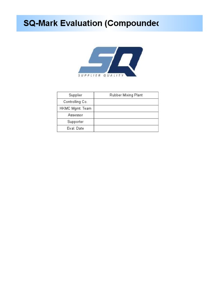 Worksheet in SQ Checksheet Part1 | Verification And Validation | Shelf Life