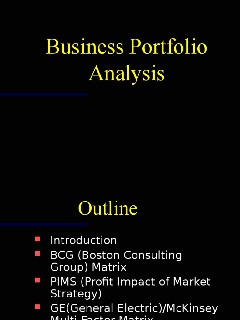business-portfolio-analysis-strategic-management-investing