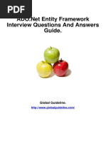 Entity Framework Job Interview Preparation Guide