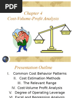 Cost-Volume-Profit Analysis: Revenues