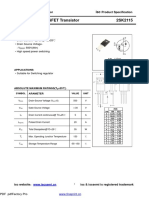 Isc N-Channel MOSFET Transistor 2SK2115: INCHANGE Semiconductor Product Specification