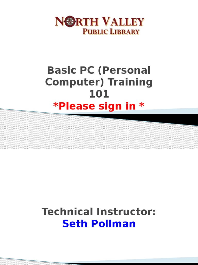 Basic Computer Training-101-SP-THISONE | PDF | Computer File | File Format