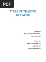 Download TYPES OF TELECOM NETWORK by salim1321 SN31768792 doc pdf