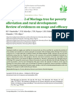 Moringa Tree Poverty Alleviation and Rural Development