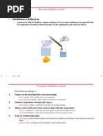 Distillation