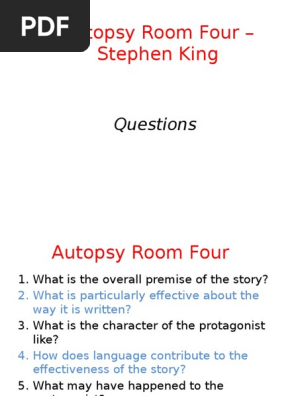 autopsy room four