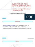 Documentation For Load-Bearing Structures: Formulation and Checking of Structural Documentation