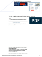 FPGAs Enable Energy-Efficient Motor Control - Industrial Embedded Systems