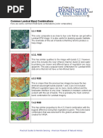 Landsat Band Combinations Overview | PDF